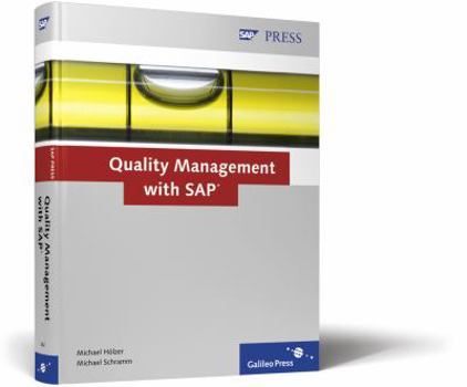Hardcover Quality Management with SAP Book