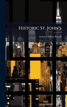 Hardcover Historic St. John's Book