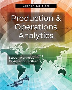 Hardcover Production and Operations Analytics, Eighth Edition Book