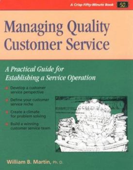 Paperback Managing Quality Customer Service Book