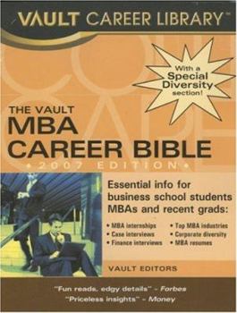 Paperback The MBA Career Bible Book