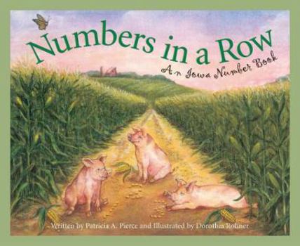 Hardcover Numbers in a Row: An Iowa Number Book