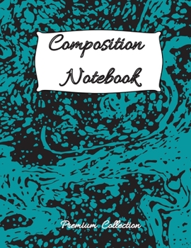 Paperback Composition Notebook: Simple linear notebook with college ruled 100 pages (8.5x11 format) / Composition Notebook for students / Wide Blank L Book