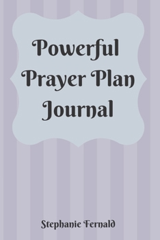Paperback Powerful Prayer Plan Journal Book