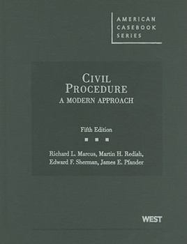 Hardcover Civil Procedure: A Modern Approach Book