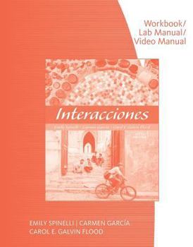 Paperback Workbook with Lab Manual for Spinelli/Garcia/Galvin Flood's Interacciones, 6th Book