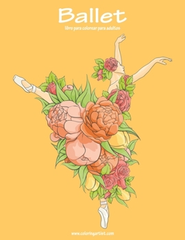 Paperback Ballet libro para colorear para adultos 1 [Spanish] Book