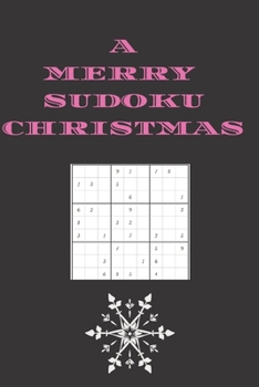 Paperback A Merry Sudoku Christmas: 200 fun sudoku number puzzles Book