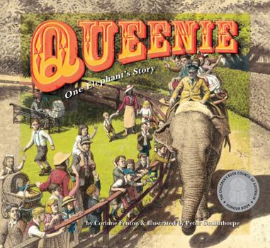 Paperback Queenie: One Elephant's Story Book