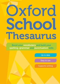 Hardcover Oxford School Thesaurus Book
