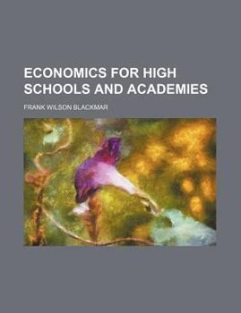 Economics for High Schools and Academies