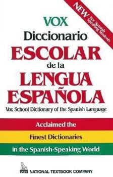 Paperback Vox Diccionario Escolar de La Lengua Espanola = Vox School Dictionary of the Spanish Language [Spanish] Book
