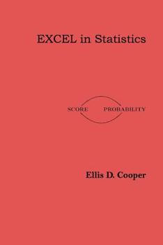 Paperback EXCEL in Statistics Book