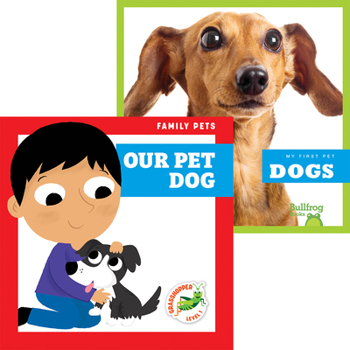 Library Binding Dogs + Our Pet Dog Book