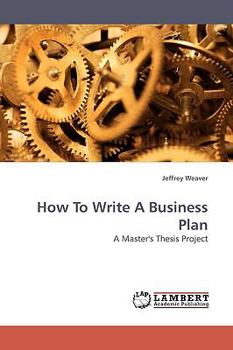 Paperback How to Write a Business Plan Book