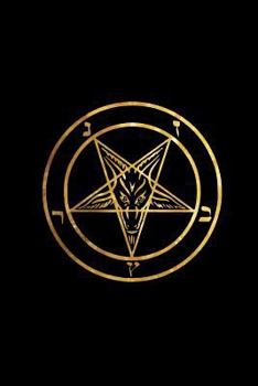 Satanic Pentagram: Black and Gold - Satanic Journal | College Ruled Lined Pages (Journal, Notebook, Diary, Composition Book) (Volume 3)