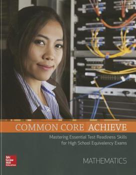 Paperback Common Core Achieve, Mathematics Subject Module Book