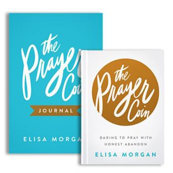 Hardcover The Prayer Coin and Journal: Daring to Pray with Honest Abandon Book