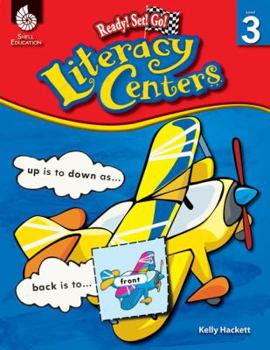 Paperback Literacy Centers Level 3 (Level 3): Ready! Set! Go! Book