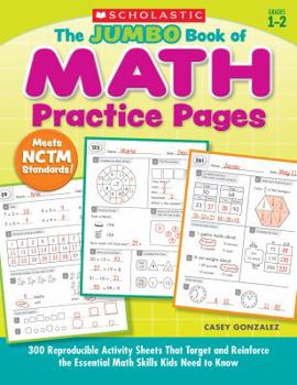 Paperback The Jumbo Book of Math Practice Pages Book