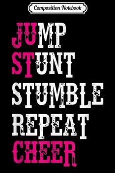 Composition Notebook: Cute Cheerleading Women Just Cheer Cheerleader Gift  Journal/Notebook Blank Lined Ruled 6x9 100 Pages