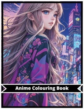 Paperback Anime Colouring Book