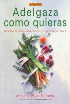 Adelgaza Como Quieras / Lose Weight How You Want: Descubre las dietas mas eficases y elige la mejor para ti