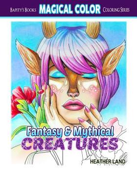 Paperback Fantasy & Mythical Creatures: Adult Coloring Book