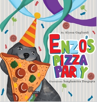 Hardcover Enzo's Pizza Party Book