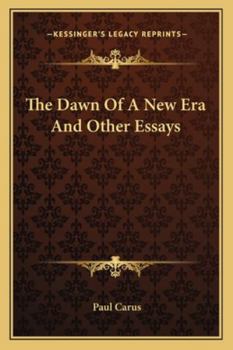 The Dawn of a New Religious Era and Other Religious Essays