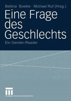 Paperback Eine Frage Des Geschlechts: Ein Gender-Reader [German] Book