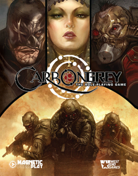 Hardcover Carbon Grey RPG: Core Rulebook Book