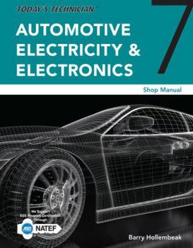 Spiral-bound Today's Technician: Automotive Electricity and Electronics Shop Manual Book