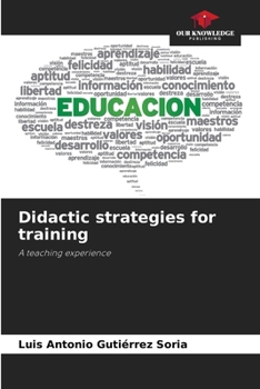 Paperback Didactic strategies for training Book