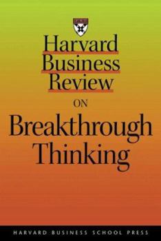Paperback Harvard Business Review on Breakthrough Thinking Book