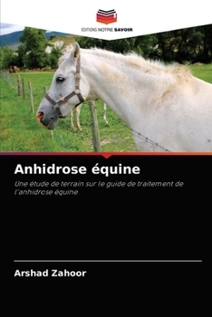 Paperback Anhidrose équine [French] Book