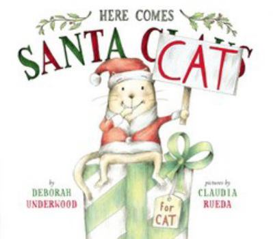 Hardcover Here Comes Santa Cat Book