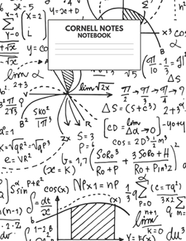 Cornell Notes Notebook: Lined Journal - Cornell Template Note taking Study Method for College, High School, & Homeschool Math Class Students - ... - 126 pages - Large (8.5 x 11 inches)