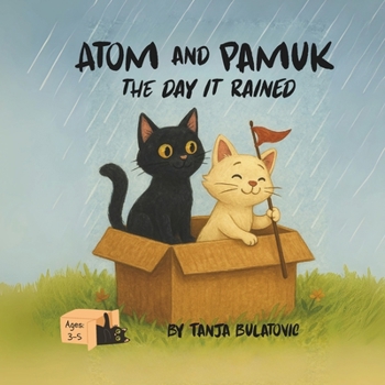 Paperback Atom and Pamuk The day it rained Book