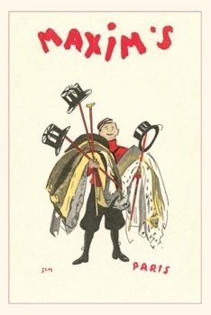 Paperback Vintage Journal Bellboy at Maxim's, France Book