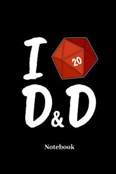 I D&D Notebook: Dot Grid Notebook For Fantasy Role Play Game Fans I Boardgame I Tabletop Player I Dungeons I Dragons I Dice Roll I D20 - Diary Sketchbook Gift