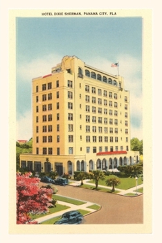 Paperback Vintage Journal Hotel Dixie Sherman, Panama City, Florida Book