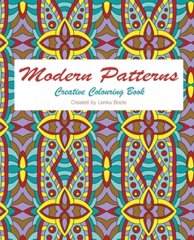 Paperback Modern Patterns: Creative Colouring Book