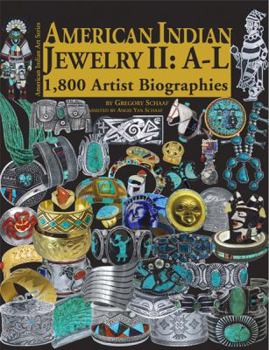 Hardcover American Indian Jewelry II: A-L: 1,800 Artist Biographies Book