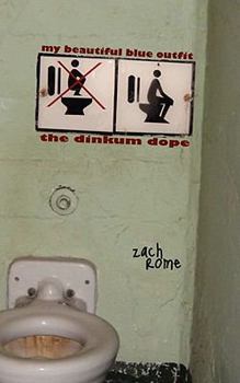 Paperback My Beautiful Blue Outfit & the Dinkum Dope Book