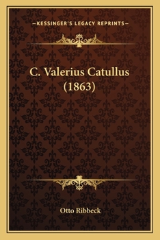 Paperback C. Valerius Catullus (1863) [German] Book