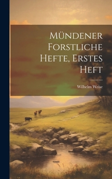 Hardcover Mündener Forstliche Hefte, Erstes Heft [German] Book