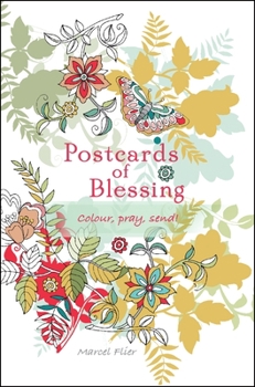 Paperback Postcards of Blessing: Colour, Pray, Send! Book
