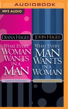 MP3 CD What Every Man Wants in a Woman; What Every Woman Wants in a Man Book