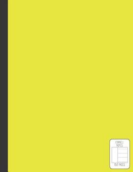 Paperback Cornell Notes: 150 Page Single Subject Notebook Book